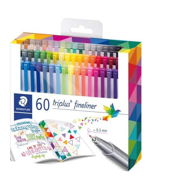 Triplus Fineliner PP ass (60)