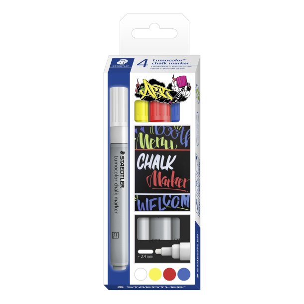 Marker Lumocolor Chalk 2,4mm ass (4)