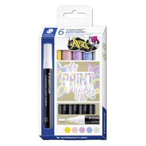 Marker Lumocolor Paintmarker 2,4mm ass (6)