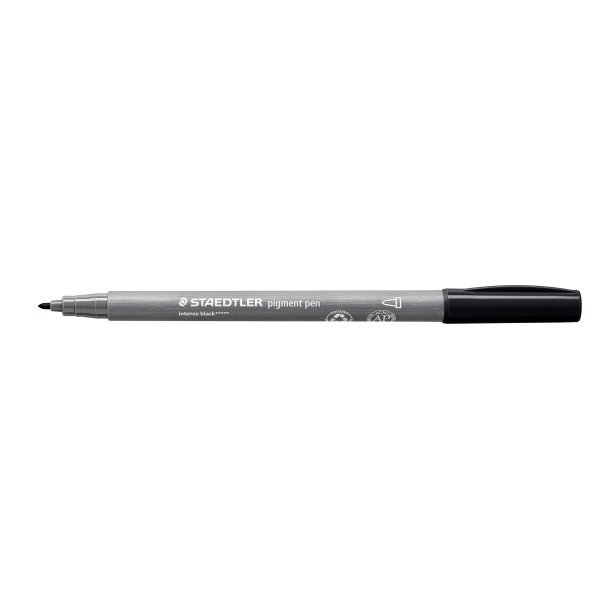 Brush pen Pigment Arts intens sort