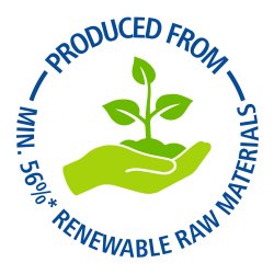 Viskelder R mat. 56% 49x19x13mm grn