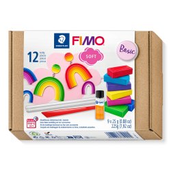 Modeller Fimo Soft Basis s�t  9x25g m/v�rkt�j (12)