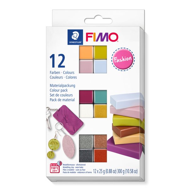 Modeller Fimo Soft Fashion 12x25g ass (12)