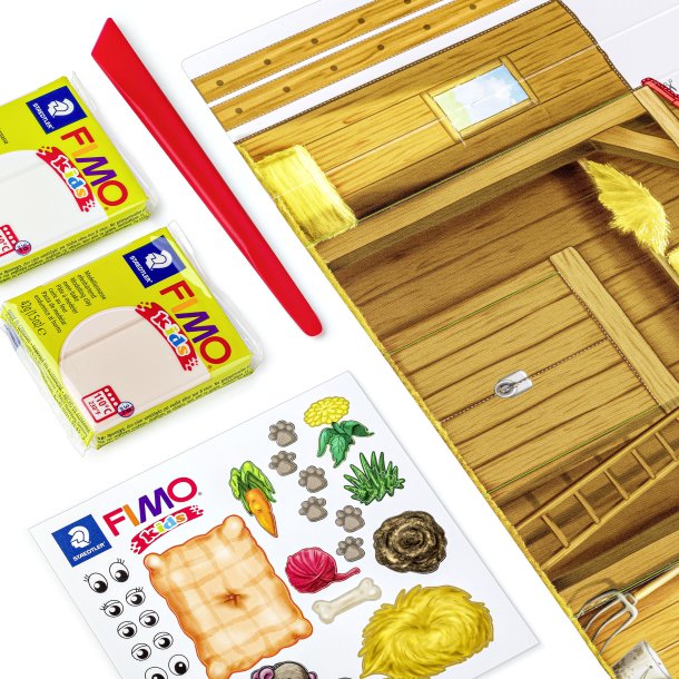 Modeller Fimo Kids Bondeg�rd 4x42g (4)
