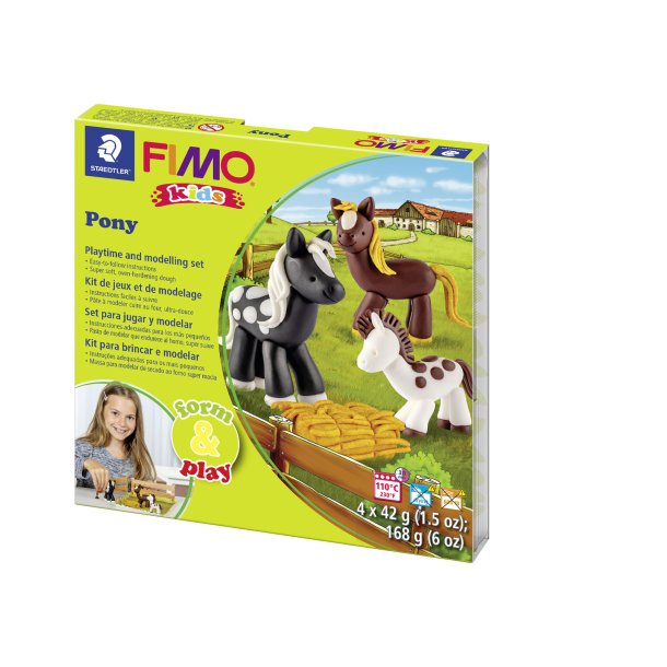 Modeller Fimo Kids Pony 4x42g (4)