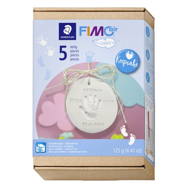 Modeller Fimo Air mixed s�t H�nd/Fod Tryk