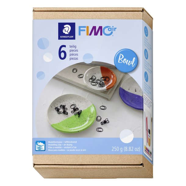 Modeller Fimo Air mixed s�t Sk�le