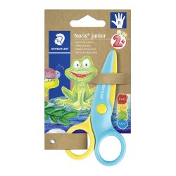 Brnesaks Noris Junior 10cm lysebl/gul