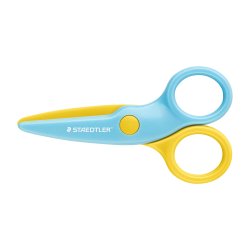 Brnesaks Noris Junior 10cm lysebl/gul