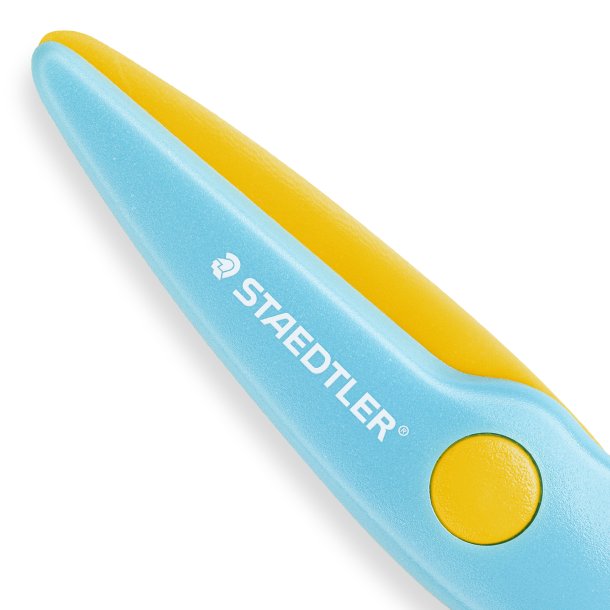 Brnesaks Noris Junior 10cm lysebl/gul