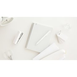 Kuglepen Tombow MONO graph Lite smokey hvid