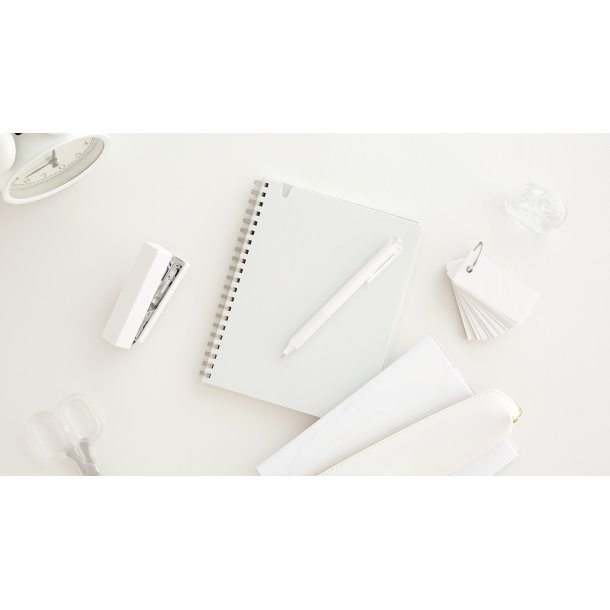 Kuglepen Tombow MONO graph Lite smokey hvid