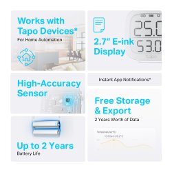 Tapo T315 Smart Temperature and Humidity Monitor