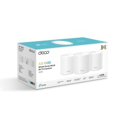 Deco X10 (3-pack) AX1500 Whole Home Mesh Wi-Fi 6 System