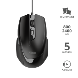 Trust Voca Comfortable Mouse