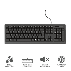 Trust Primo Keyboard, Nordic