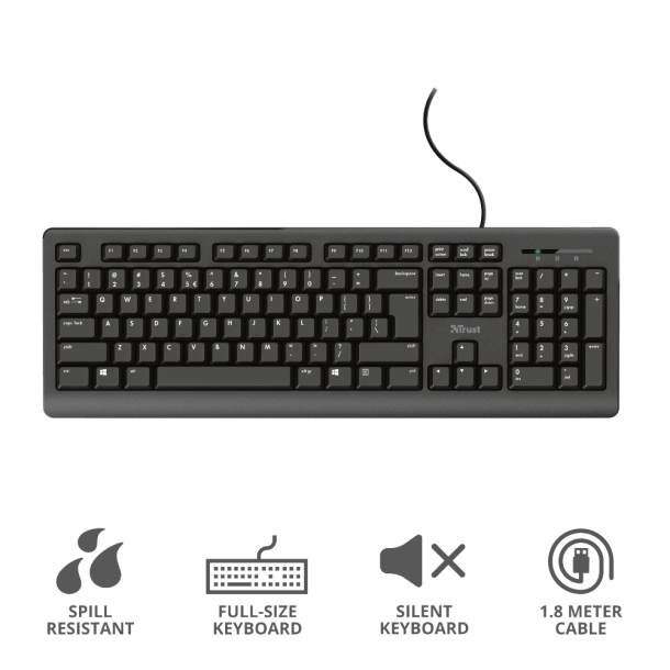 Trust Primo Keyboard, Nordic