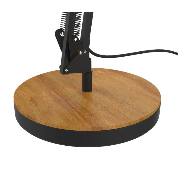 Unilux Baya Bamboo LED lampe, sort/tr