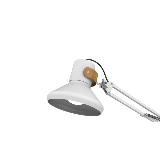 Unilux Baya Bamboo LED lampe, hvid/tr