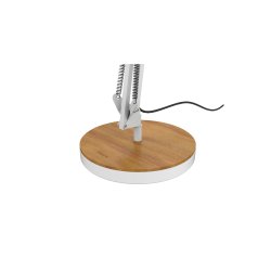 Unilux Baya Bamboo LED lampe, hvid/tr