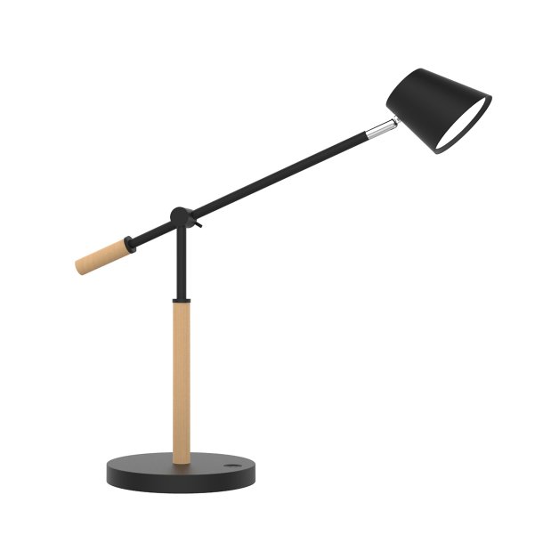 Unilux Vicky LED lampe, sort/tr