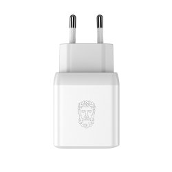 UPSTR&Ouml;M CIRKUL&Auml;R 35W Dual USB-C GaN Charger, White