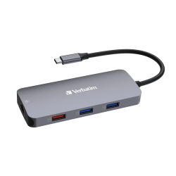 VERBATIM USB-C Pro Multiport Hub 9 Port CMH-09