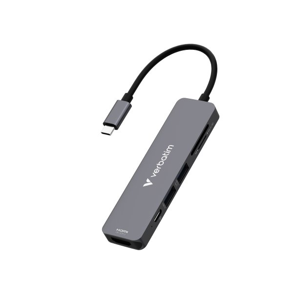 USB-C Essentials Multiport Hub 6 Port with card reader