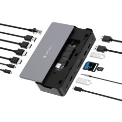 USB-C Pro Docking Station 15 Port w/SSD slot CDS-15S