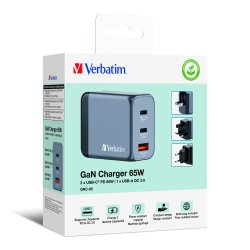 GNC-65 GaN Charger 3 Port 65W USB-A/USB-C
