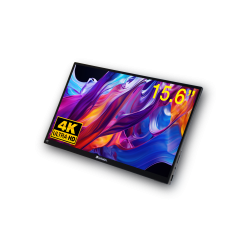 Portable Touchscreen Monitor15.6'' 4K Ultra HD Metal Housing