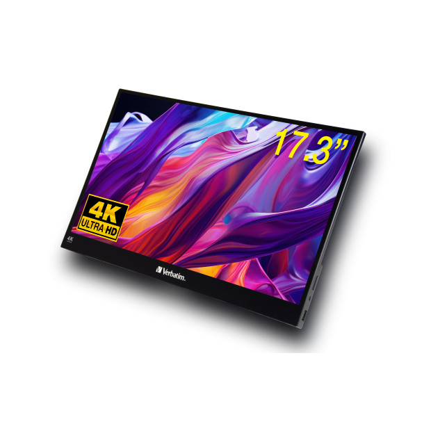 Portable Touchscreen Monitor17.3'' 4K Ultra HD Metal Housing