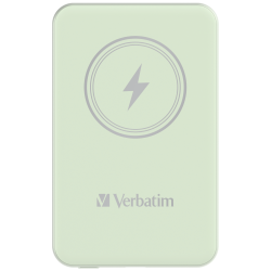 VERBATIM POWER P 5000 MAH UBS-C PD 20W WIRELESS 15W BLACK