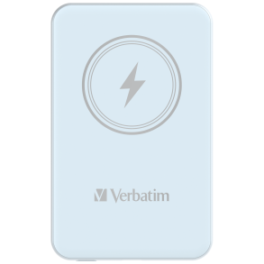 VERBATIM POWER P 5000 MAH UBS-C PD 20W WIRELESS 15W BLUE