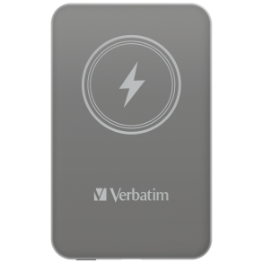 Charge ´n´ Go Magnetic Wireless Powerbank 5000, Grey