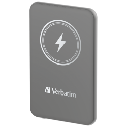 Charge &acute;n&acute; Go Magnetic Wireless Powerbank 5000, Grey