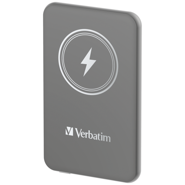 Charge &acute;n&acute; Go Magnetic Wireless Powerbank 5000, Grey