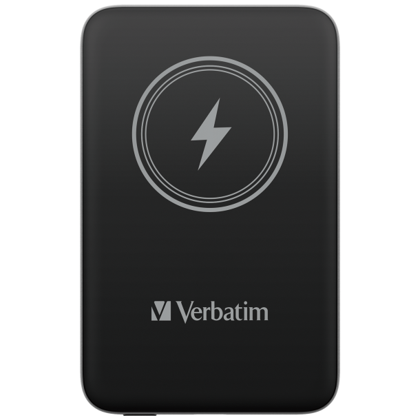 Charge &acute;n&acute; Go Magnetic Wireless Powerbank 10000, Black