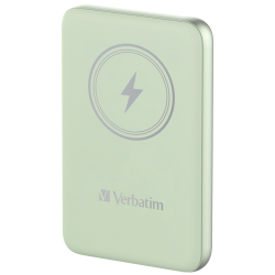 VERBATIM Power P 10000 mAh UBS-C PD 20W WIRELESS 15W Green