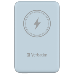 VERBATIM Power P 10000 mAh UBS-C PD 20W WIRELESS 15W Blue