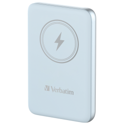 VERBATIM Power P 10000 mAh UBS-C PD 20W WIRELESS 15W Blue