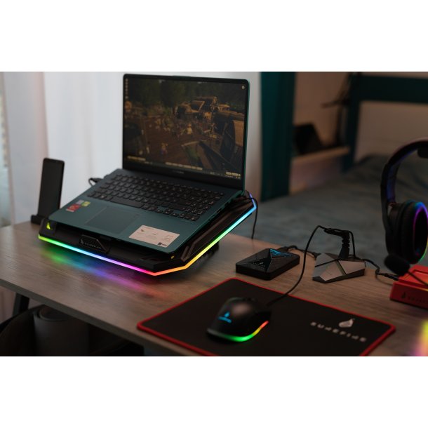 SUREFIRE Bora X1 Gaming Cooling Pad RGB