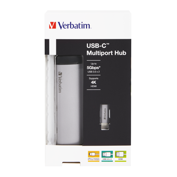 VERBATIM USB-C Multiport Hub USB 3.1 GEN1 / U3.0 / HDMI