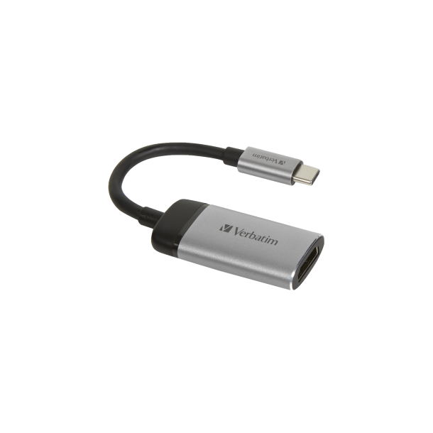 VERBATIM USB-C to HDMI 4K Adapter USB 3.1 GEN1 10cm Cable