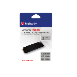 VERBATIM Vi7000G PCIe4 NVMe M.2 SSD 4TB