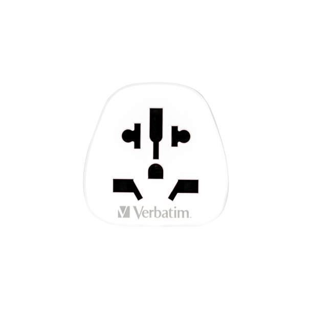 VERBATIM World to Europe Travel Adapter Plug WTEU-02