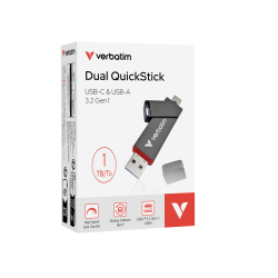 VERBATIM USB-A/C 3.2 Gen1 1TB Dual QuickStick