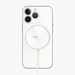 Aura Mini - The Magnetic Wireless Charging Pad, White