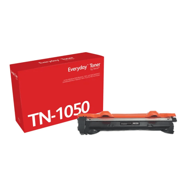 Everyday Black Toner  Brother TN1050, Standard capacity
