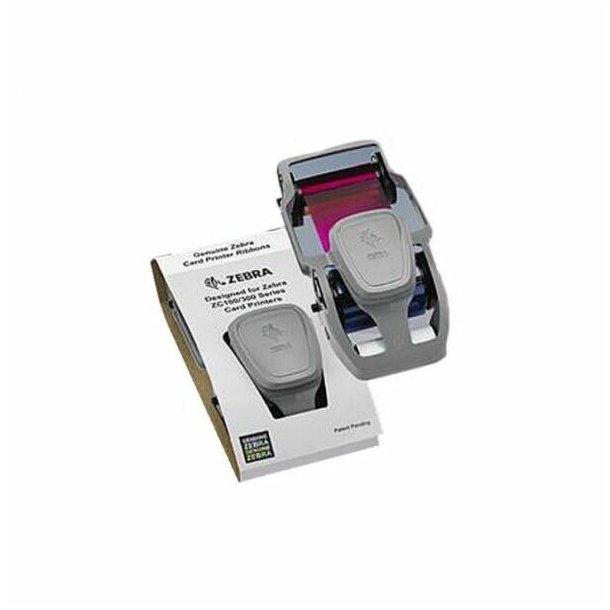 Zebra ribbon, YMCKOK, for 200 images